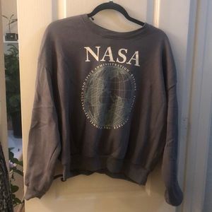 NASA grey sweater